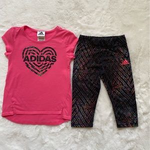 Adidas 4T girls active set